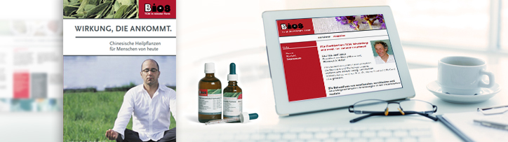 Bios Pharmaceuticals Website und Ärztebroschüre